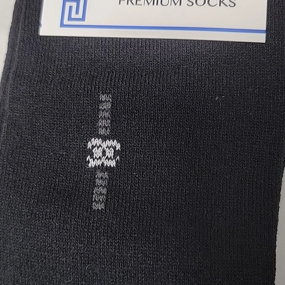 Premium Black Dress Socks - One Size
